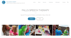 Desktop Screenshot of fallsspeech.com